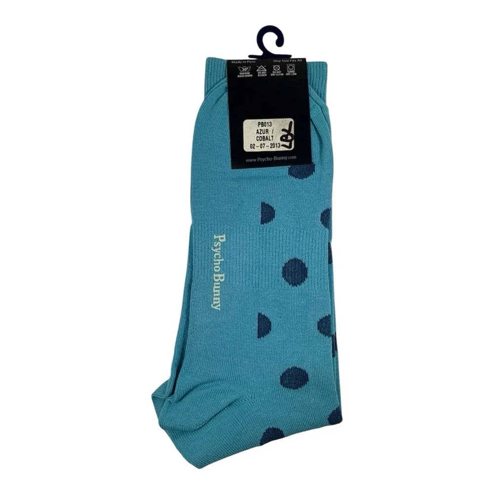 Psycho Bunny By Robert Godley Socks ‎ ONE SIZE